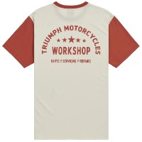 Мужская футболка Triumph Fenald Tee Rust/Bone-XL (MTSS26228-XL)