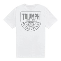 Мужская футболка Triumph Piston Rich White (MTSS25105-M) фото №3 — интернет-магазин Desire.md