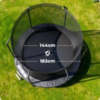 Trambulina Thunder INSIDE ELITE 6FT 183cm Black imaginea #5 — magazin online Desire.md