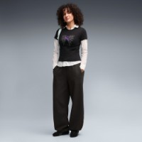 Pantaloni spotivi de dame Puma Pumatech Sense Relaxed Barrel Puma Black, s.XL imaginea #5 — magazin online Desire.md