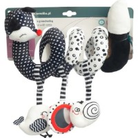 Jucărie pentru pătuturi si carucioare Sensillo  Fox Black/White 124 (Z-0350) imaginea #3 — magazin online Desire.md