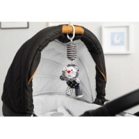 Jucărie pentru pătuturi si carucioare Sensillo Lion Black/White 8281 (Z-034) imaginea #3 — magazin online Desire.md