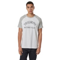 Tricou bărbătesc Triumph Saltern White/Gray Marl (MTSS24112-L) imaginea #3 — magazin online Desire.md