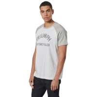 Tricou bărbătesc Triumph Saltern White/Gray Marl (MTSS24112-XXL) imaginea #4 — magazin online Desire.md
