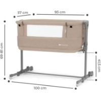Leagăn Kinderkraft Neste Grow Beige (KCNEGR00BEG0000) imaginea #3 — magazin online Desire.md