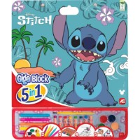 Set de desen pentru copii AS Giga Block 5in1 Stitch (1023-62756)