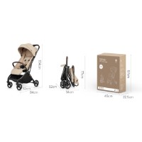 Marfă depreciată! Carucior Qplay Grav Beige imaginea #8 — magazin online Desire.md
