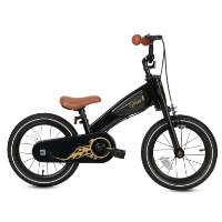 Marfă depreciată! Bicicletă copii Qplay Motor 3in1 14 Black imaginea #2 — magazin online Desire.md