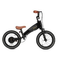 Marfă depreciată! Bicicletă copii Qplay Motor 3in1 14 Black imaginea #3 — magazin online Desire.md
