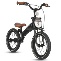 Marfă depreciată! Bicicletă copii Qplay Motor 3in1 14 Black imaginea #4 — magazin online Desire.md