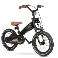 Marfă depreciată! Bicicletă copii Qplay Motor 3in1 14 Black imaginea #5 — magazin online Desire.md
