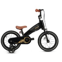 Marfă depreciată! Bicicletă copii Qplay Motor 3in1 14 Black imaginea #6 — magazin online Desire.md