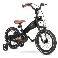 Marfă depreciată! Bicicletă copii Qplay Motor 3in1 14 Black