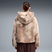 Geacă pentru dame Puma Street Glam Highloft Fleece Mouse Gray, s.S imaginea #4 — magazin online Desire.md