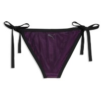 Slip de baie Puma Swim Mesh Side Tie Briefs Electric Orchid/Black, s.M imaginea #2 — magazin online Desire.md
