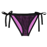 Slip de baie Puma Swim Mesh Side Tie Briefs Electric Orchid/Black, s.S imaginea #1 — magazin online Desire.md