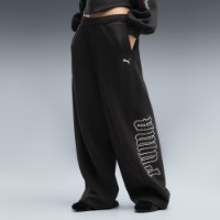 Pantaloni spotivi de dame Puma Street Glam Slouchy Bedazzled Puma Black, s.M imaginea #3 — magazin online Desire.md