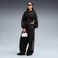 Pantaloni spotivi de dame Puma Street Glam Slouchy Bedazzled Puma Black, s.M imaginea #5 — magazin online Desire.md