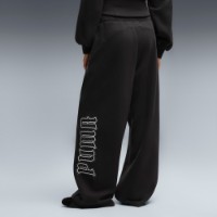 Pantaloni spotivi de dame Puma Street Glam Slouchy Bedazzled Puma Black, s.S imaginea #4 — magazin online Desire.md