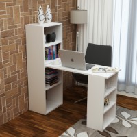 Masa de birou Hanah Home Last White imaginea #3 — magazin online Desire.md
