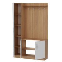 Antreu Hanah Home Naturel Teak White imaginea #2 — magazin online Desire.md