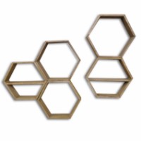 Комплект навесных полок Hanah Home Hex003 фото №5 — интернет-магазин Desire.md
