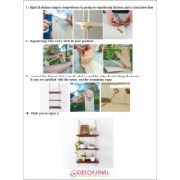 Настенная полка Hanah Home Aa041 v2 фото №4 — интернет-магазин Desire.md