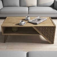 Măsuţă cafea Hanah Home Beril Oak imaginea #2 — magazin online Desire.md