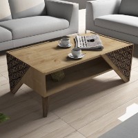 Măsuţă cafea Hanah Home Beril Oak imaginea #3 — magazin online Desire.md