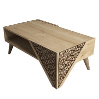 Măsuţă cafea Hanah Home Beril Oak imaginea #4 — magazin online Desire.md