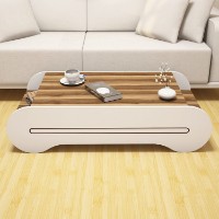 Măsuţă cafea Hanah Home Cool Walnut White imaginea #2 — magazin online Desire.md