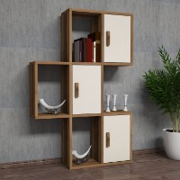 Raft de perete Hanah Home Flora Walnut Cream imaginea #4 — magazin online Desire.md