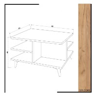Журнальный столик Hanah Home Skull фото №4 — интернет-магазин Desire.md