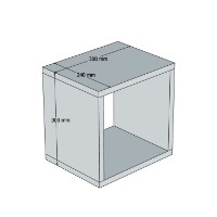 Комплект навесных полок Hanah Home Box Yellow фото №5 — интернет-магазин Desire.md