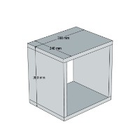 Комплект навесных полок Hanah Home Box Blue фото №4 — интернет-магазин Desire.md
