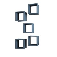 Комплект навесных полок Hanah Home Box Blue фото №5 — интернет-магазин Desire.md