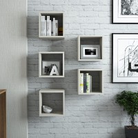 Комплект навесных полок Hanah Home Box Cream