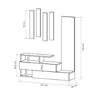 Antreu Hanah Home Ramda Light Mocha Anthracite imaginea #7 — magazin online Desire.md