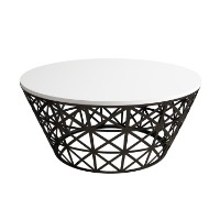 Журнальный столик Hanah Home Stil Metal Ferforje White фото №4 — интернет-магазин Desire.md