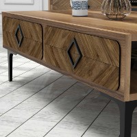 Журнальный столик Hanah Home Samba Walnut фото №3 — интернет-магазин Desire.md