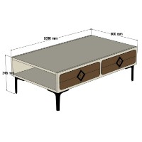 Журнальный столик Hanah Home Samba Oak фото №4 — интернет-магазин Desire.md