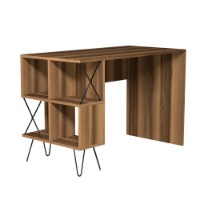 Masa de birou Hanah Home Extra Walnut imaginea #3 — magazin online Desire.md