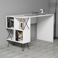 Masa de birou Hanah Home Extra White