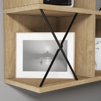 Raft de perete Hanah Home Extra Oak imaginea #3 — magazin online Desire.md