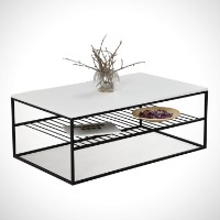 Măsuţă cafea Hanah Home Etna White