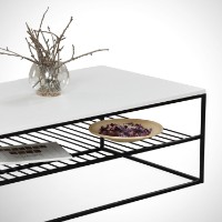 Măsuţă cafea Hanah Home Etna White imaginea #3 — magazin online Desire.md