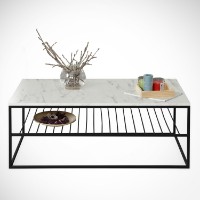 Măsuţă cafea Hanah Home Etna Marmo imaginea #2 — magazin online Desire.md