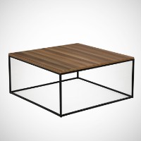 Журнальный столик Hanah Home Poly Walnut фото №3 — интернет-магазин Desire.md