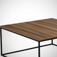 Журнальный столик Hanah Home Poly Walnut фото №4 — интернет-магазин Desire.md