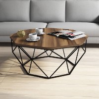 Măsuţă cafea Hanah Home Diamond Walnut imaginea #1 — magazin online Desire.md